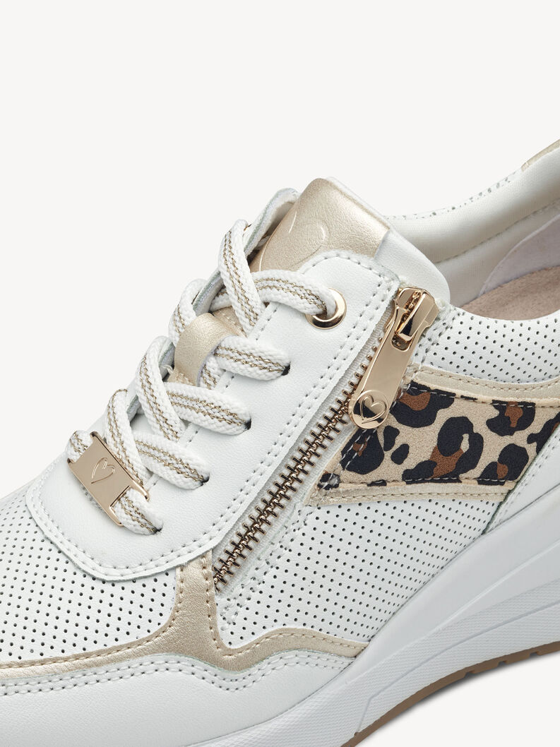 Sneaker - white, WHITE/DUNE, hi-res