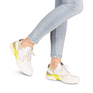 Basket - blanc, WHITE/NEON YEL, hi-res