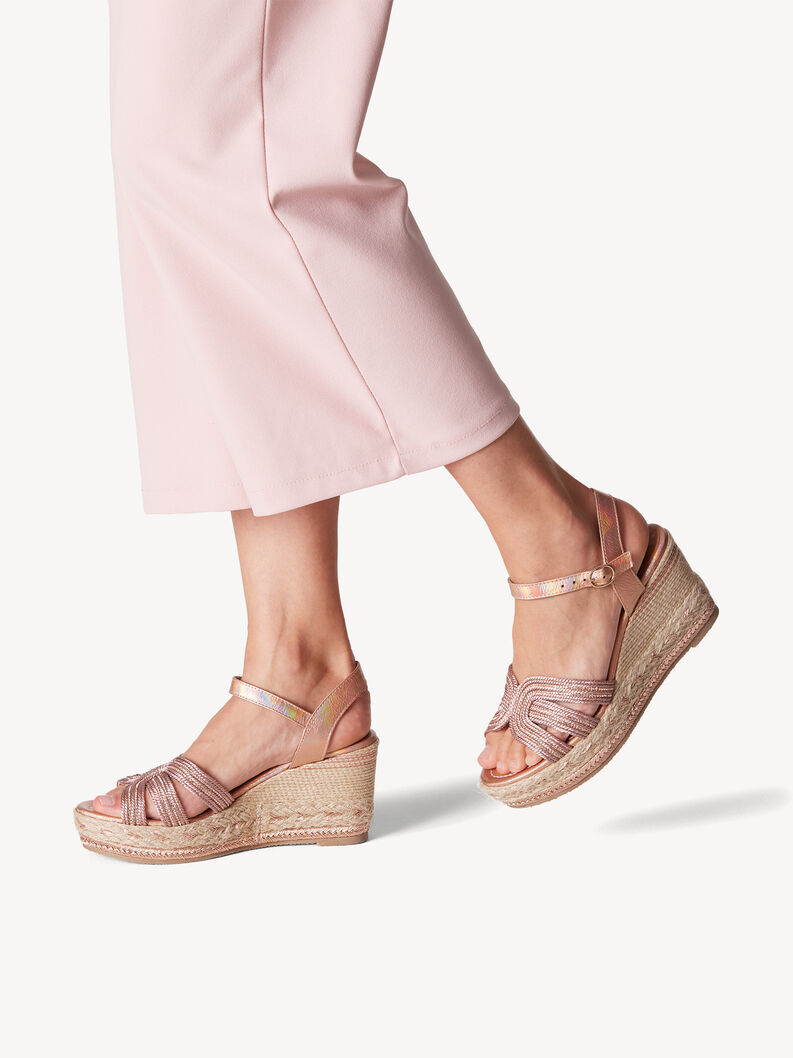 Sandály - růžová, ROSE MET. COMB, hi-res