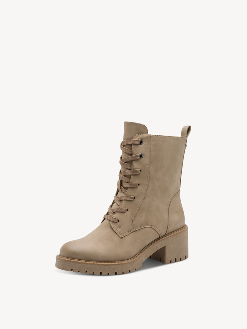 Stiefelette - beige Warmfutter, TAUPE, hi-res