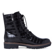 Stiefelette - schwarz, BLACK CROCO, hi-res