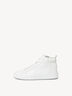 Leather Sneaker - white, WHITE, hi-res