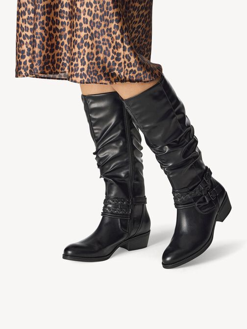 Stiefel - schwarz, BLACK, hi-res