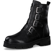 Lederstiefelette - schwarz, BLACK ANTIC, hi-res