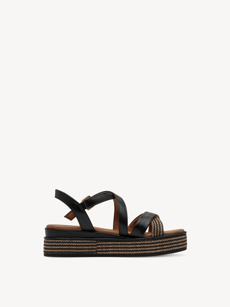 Sandály - černá, BLACK COMB, hi-res