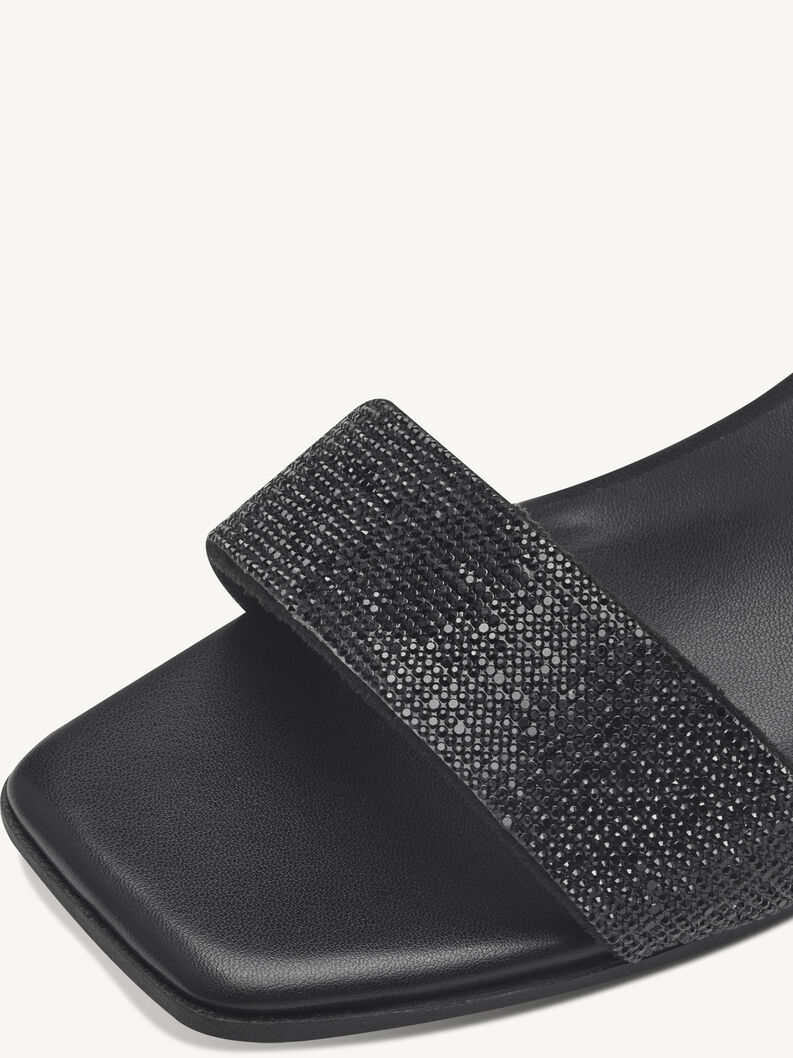 Sandalette - schwarz, BLACK, hi-res