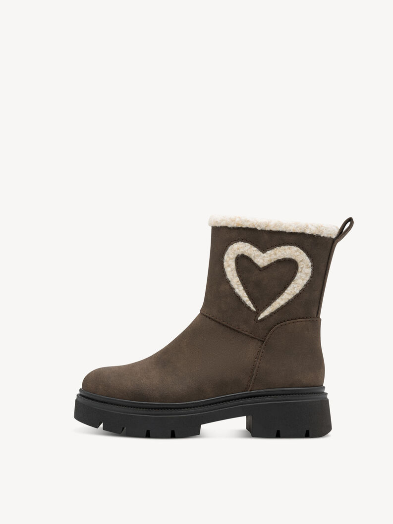 Stiefelette - braun Warmfutter, MOCCA, hi-res