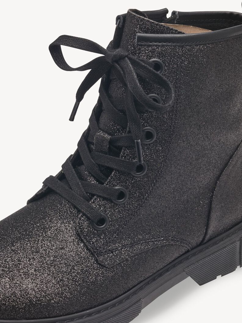 Bootie - black, BLACK GLITTER, hi-res