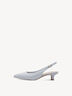 Lederslingpumps - blau, LT.BLUE NAPPA, hi-res