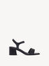 Sandalette - schwarz, BLACK, hi-res