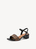 Sandalette - schwarz, BLACK COMB, hi-res