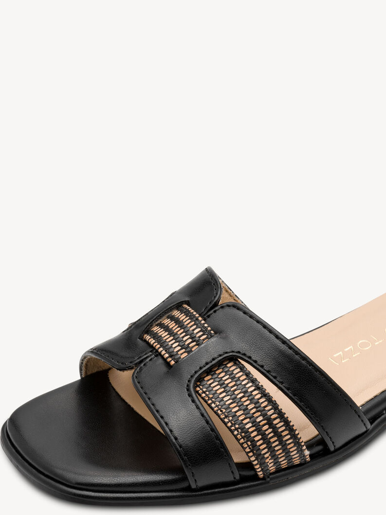 Pantolette - schwarz, BLACK COMB, hi-res
