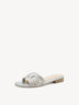 Pantolette - metallic, SILVER, hi-res