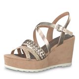 Heeled sandal - rose, ROSE MET. COMB, hi-res