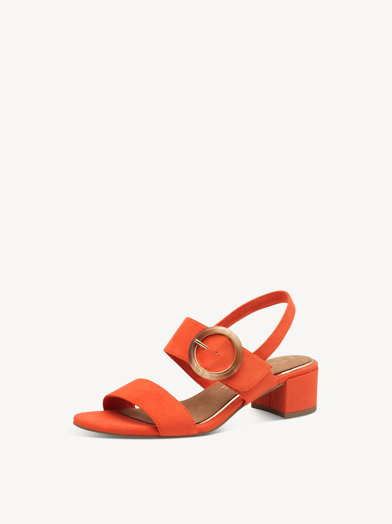 Sandal - orange, CARROT, hi-res