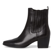 Leather Chelsea boot - black, BLACK ANTIC, hi-res