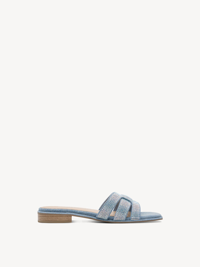 Pantolette - blau, LT.BLUE JEANS, hi-res