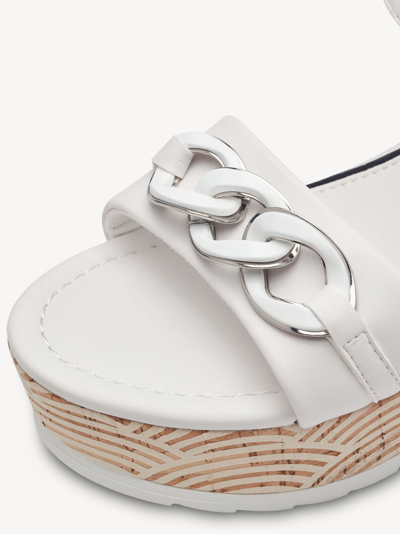 Sand&aacute;ly - b&iacute;l&aacute;, WHITE, hi-res