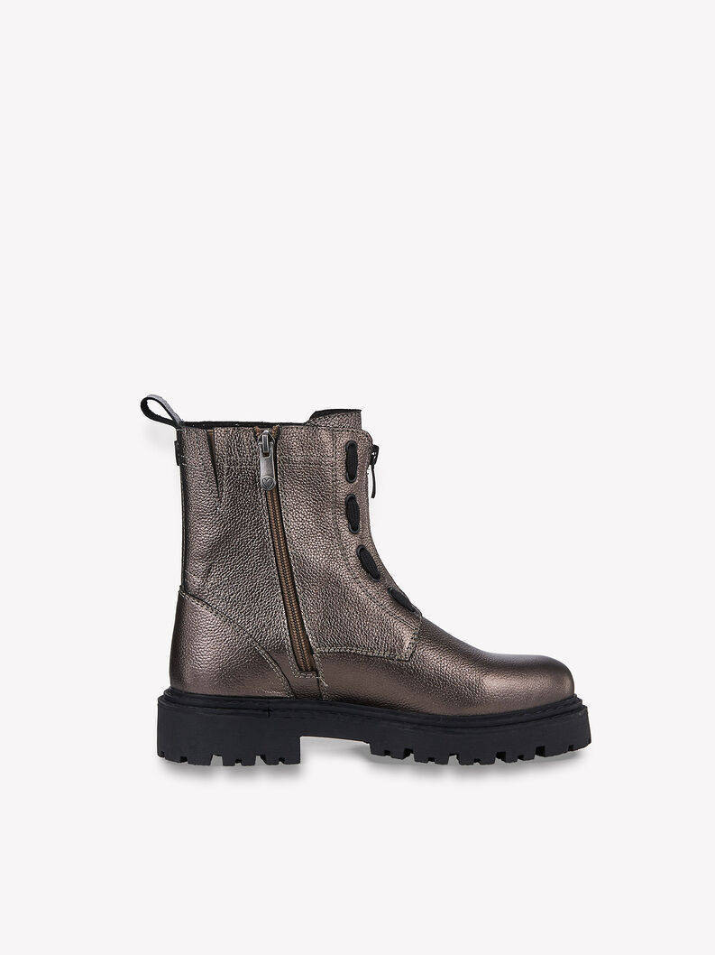 Stiefelette - metallic, PEWTER, hi-res