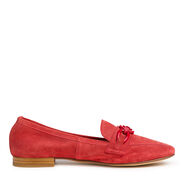 Lederslipper - rot, RED, hi-res