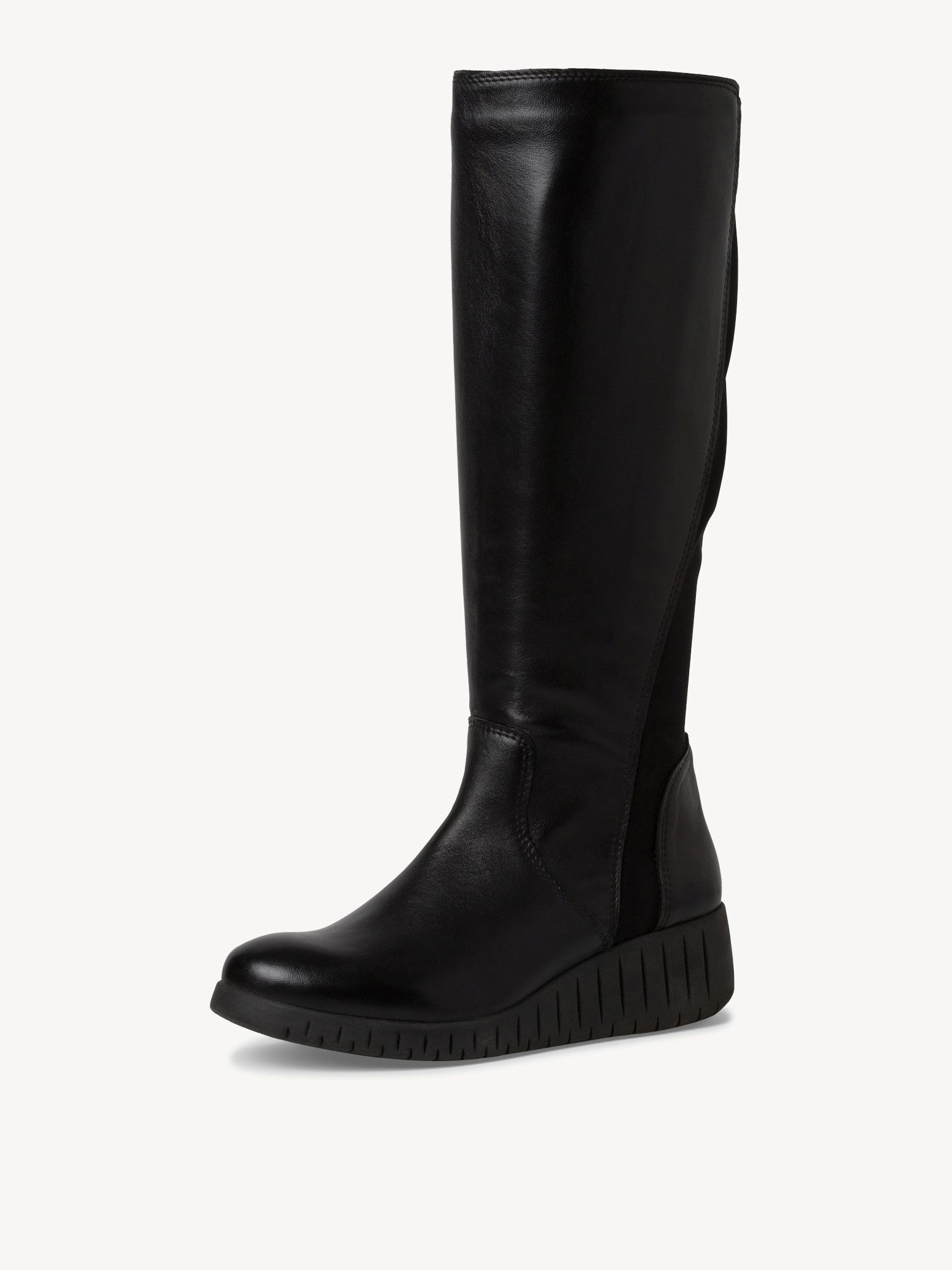 Marco Tozzi Lange laarzen voor dames, 2-25504-43, cafe, 38 EU, koffie, 38 EU