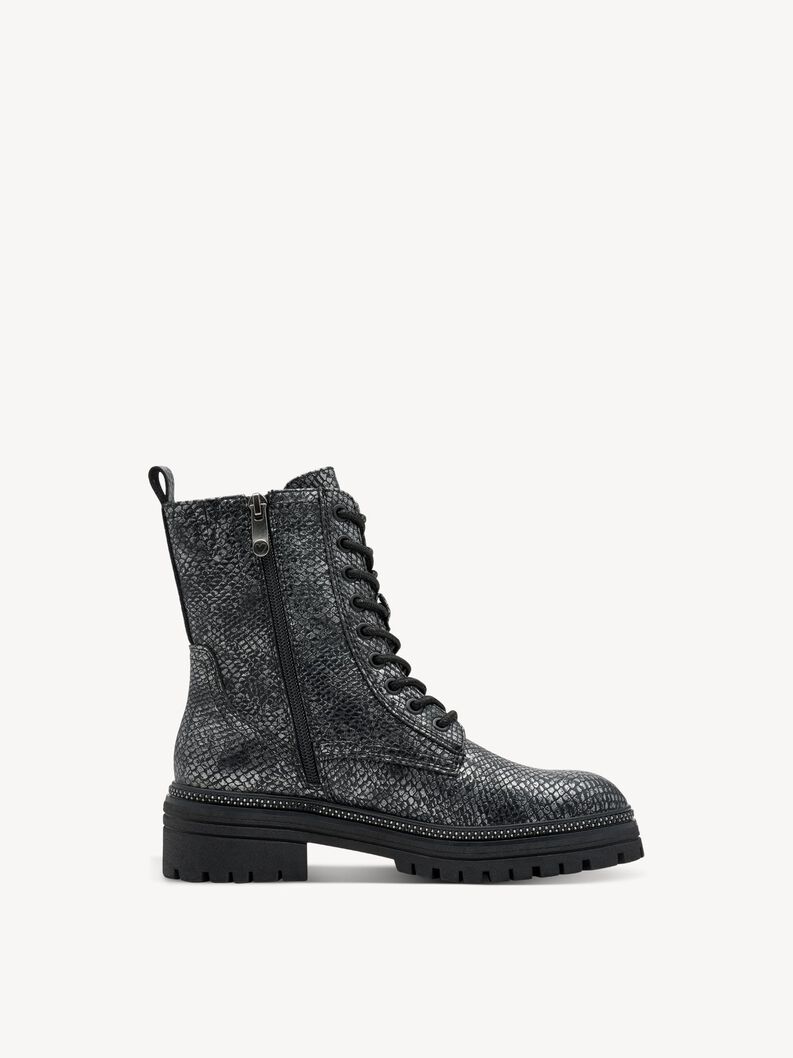 Stiefelette - metallic, PEWTER STRUCT., hi-res