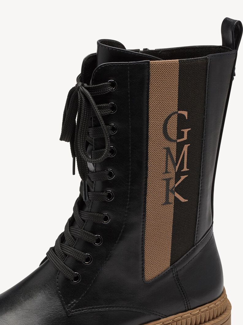 Botki - czarny, BLACK/NATURE, hi-res