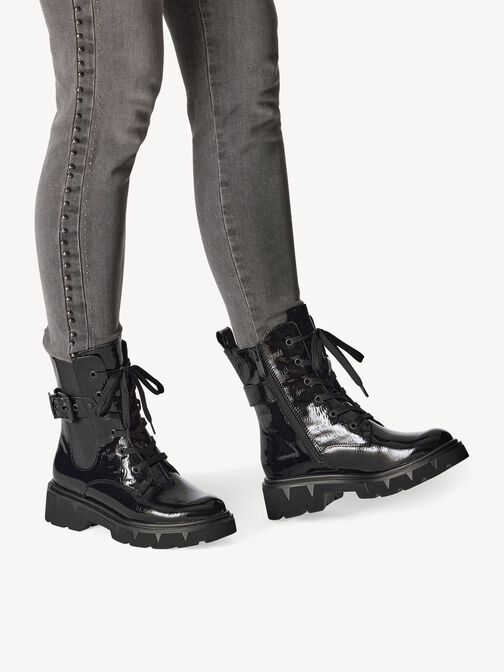 Stiefelette - schwarz, BLACK PATENT, hi-res