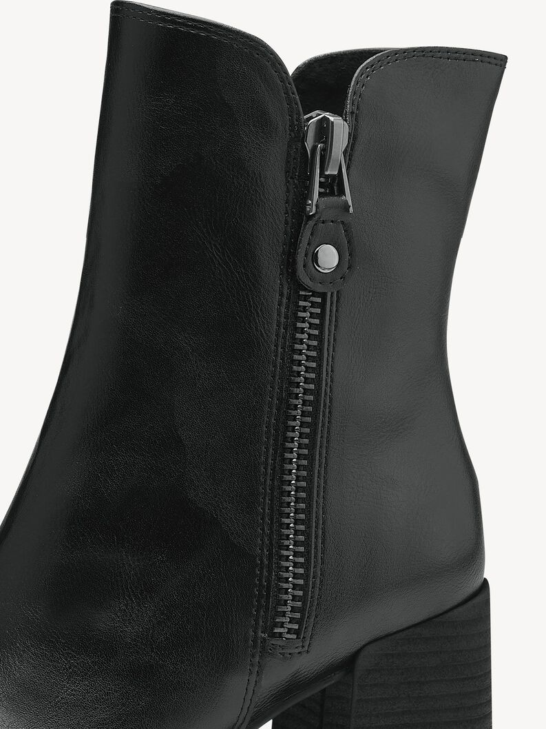 Bootie - black, BLACK NAPPA, hi-res