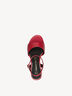 Ledersandalette - rot, RED, hi-res
