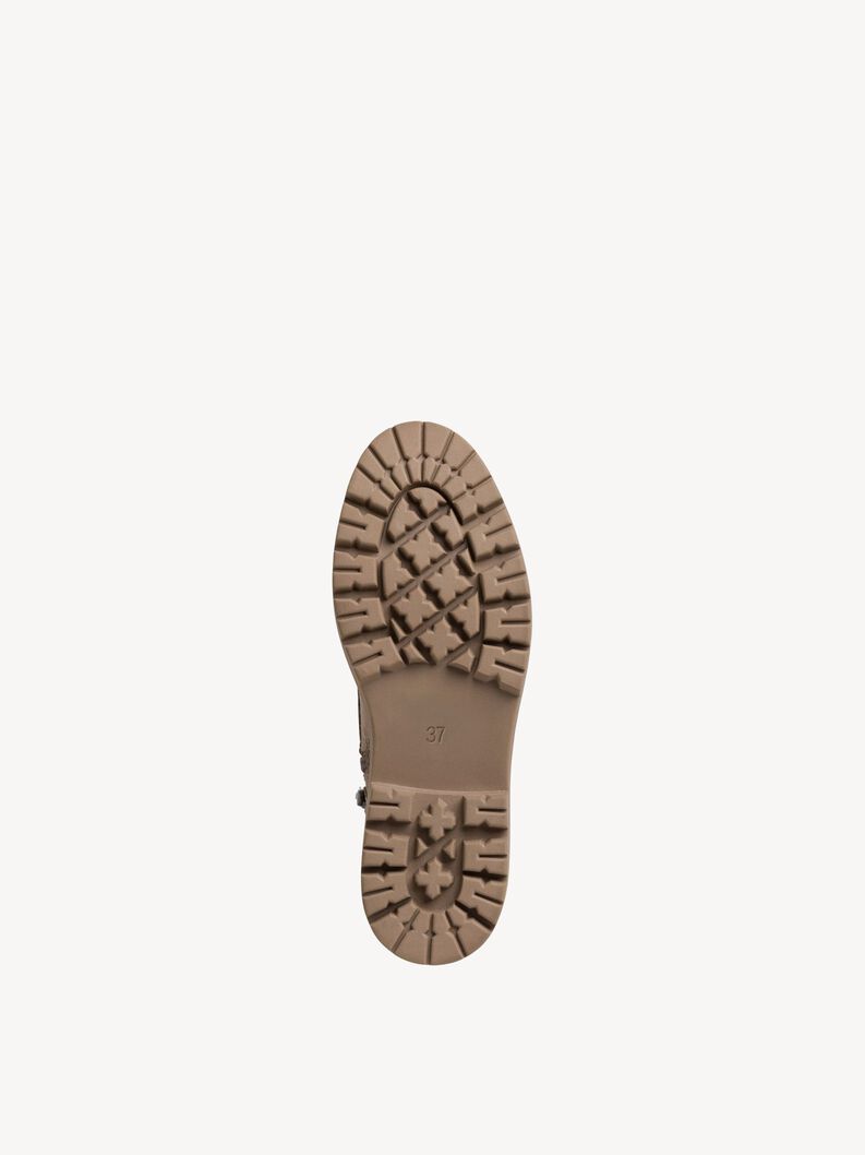 Lederstiefelette - beige Warmfutter, TAUPE NUBUCK, hi-res
