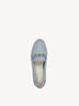 Lederslipper - blau, POLAR, hi-res