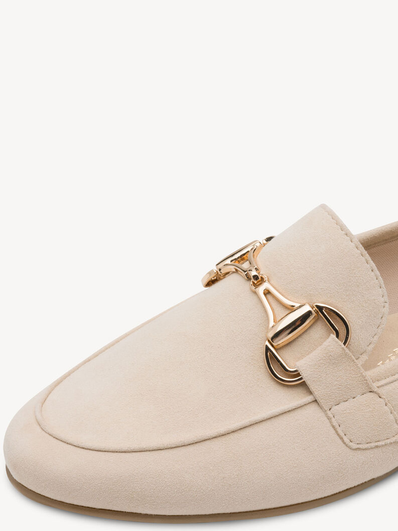 Lederslipper - beige, DUNE, hi-res