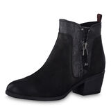 Lederstiefelette - schwarz, BLACK COMB, hi-res