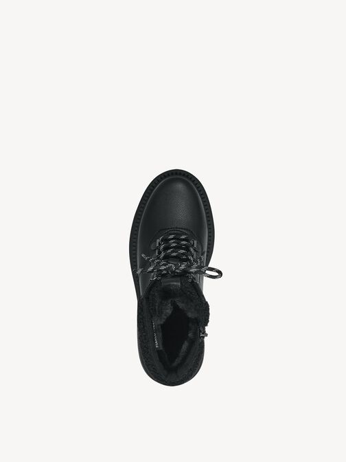 Stiefelette - schwarz Warmfutter, BLACK, hi-res