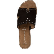 Mule en cuir - noir, BLACK, hi-res