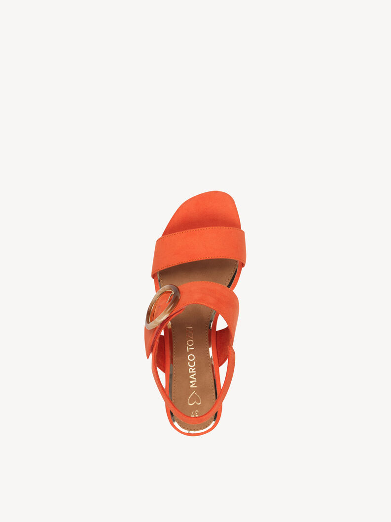 Sandal - orange, CARROT, hi-res