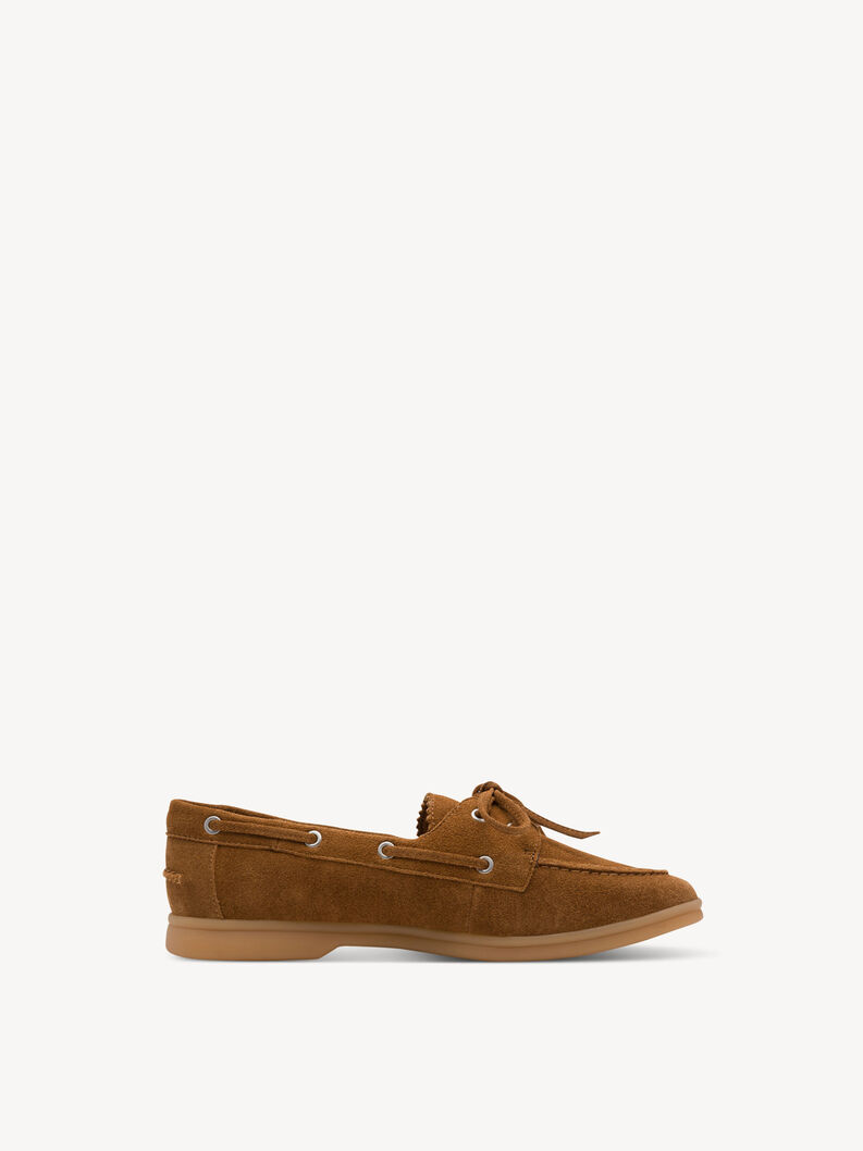 Lederslipper - braun, COGNAC, hi-res
