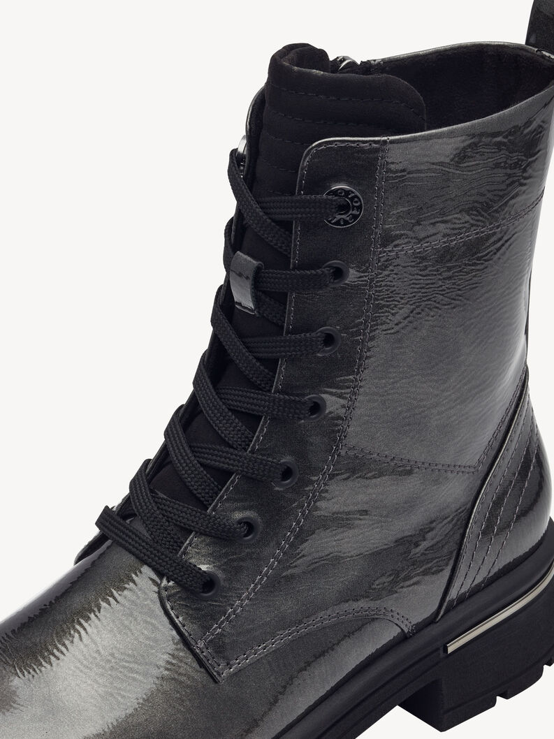 Stiefelette - grau, DK.GREY PATENT, hi-res