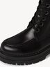 Lederstiefelette - schwarz Warmfutter, BLACK, hi-res