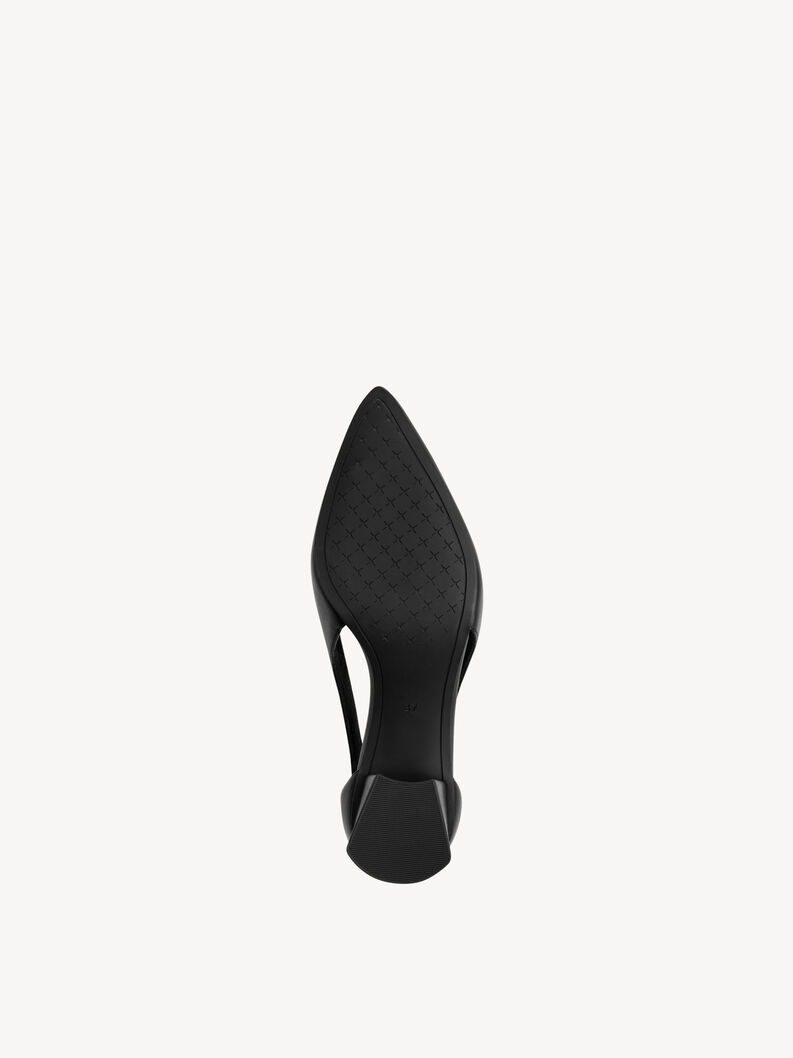 Lederpumps - schwarz, BLACK, hi-res