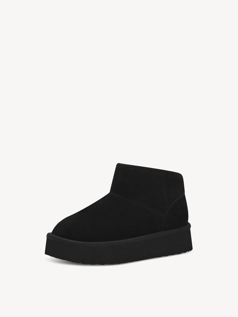 Stiefelette - schwarz Warmfutter, BLACK, hi-res