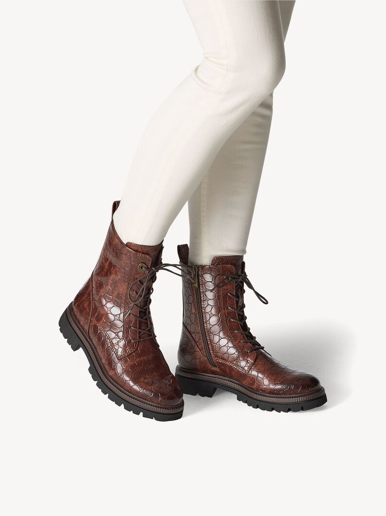 Stiefelette - braun, CAFE STRUCTURE, hi-res