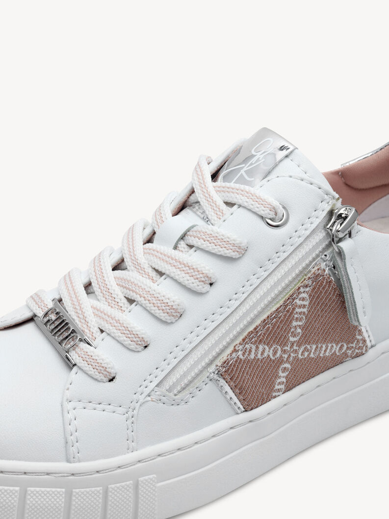 Sneaker - white, WHITE/POWDER, hi-res