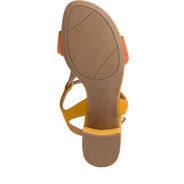 Heeled sandal - yellow, SAFFRON COMB, hi-res