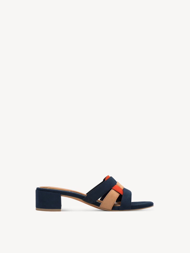 Pantolette - blau, NAVY COMB, hi-res