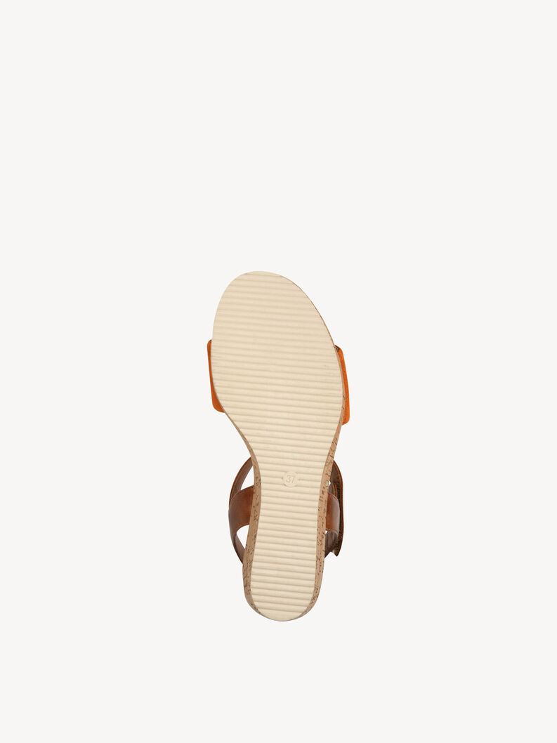Sandale - orange, MANGO COMB, hi-res