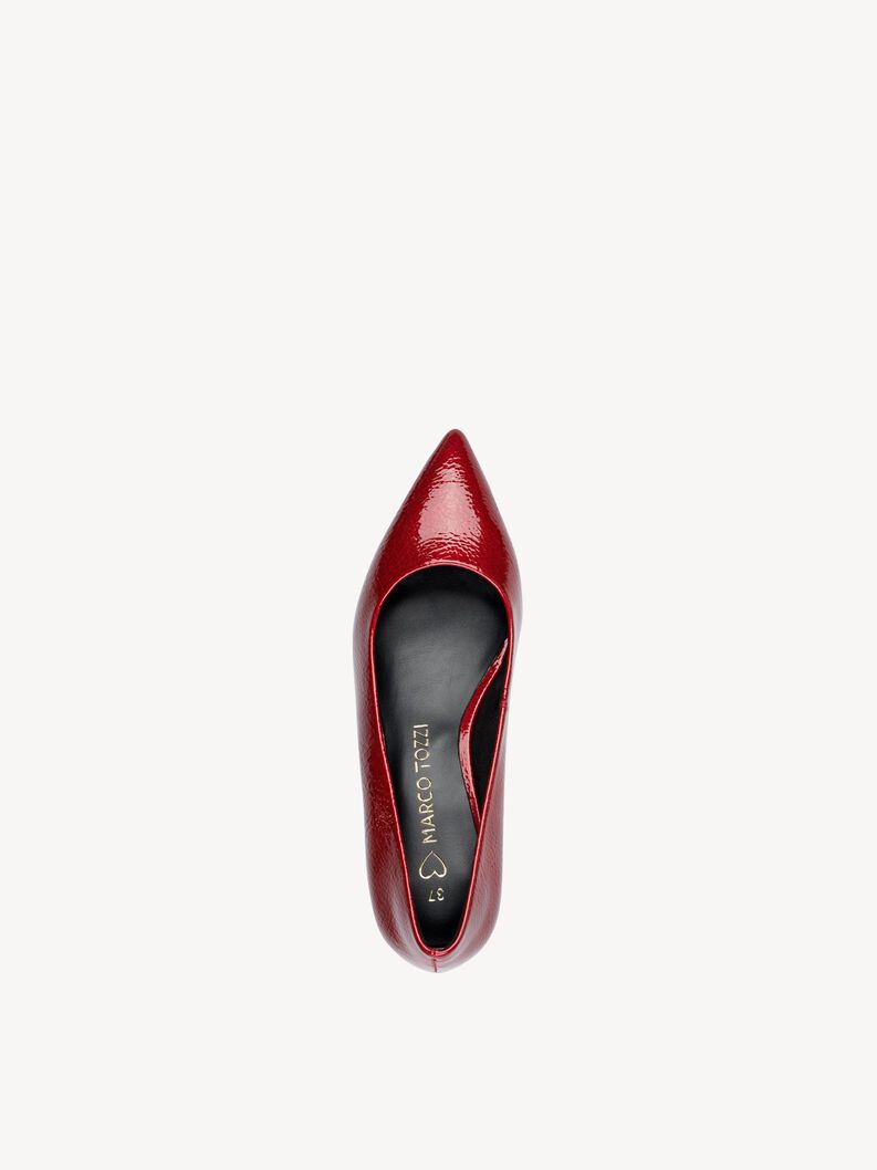 Escarpin - rouge, DK.RED PAT., hi-res