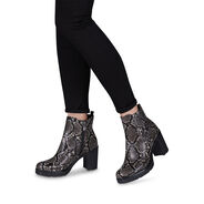Bootie - grey, DK.GREY STR., hi-res