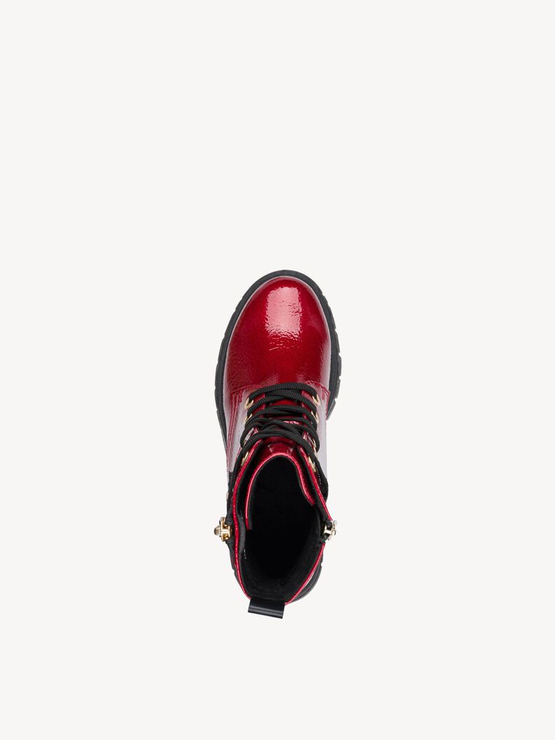 Stiefelette - rot, DK.RED PAT., hi-res